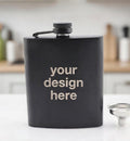 Custom Personalized Flask - Design Your Own Engraved Hip Flask